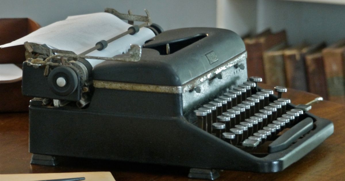 Maquina de escribir de Ernest Hemingway