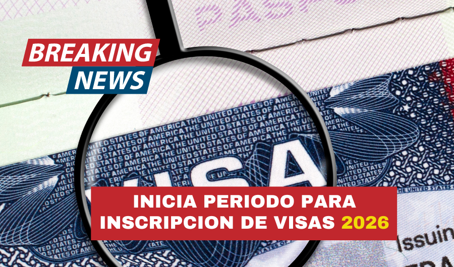 Inicia el Período de Inscripción para la Lotería de Visas 2026